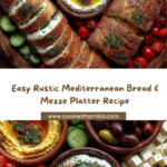 Rustic Mediterranean Bread & Mezze Platter Recipe