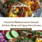 en Wrap with Garlic Hot Honey Feta Cream Recipe