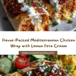 ken Wrap with Lemon Hot Honey Feta Cream Recipe