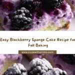 Blackberry Sponge Cake Recipe