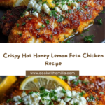 Crispy Hot Honey Lemon Feta Chicken Breasts with Herb Crust Recipe