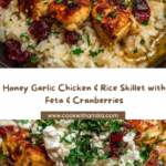 et with Feta Sauce & Roasted Cranberries Recipe