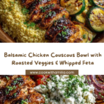 cous with Roasted Veggies & Whipped Feta Recipe