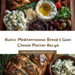 Rustic Mediterranean Bread & Goat Cheese Platter Recipe