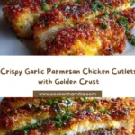 Crispy Garlic Parmesan Chicken with Golden Crust Recipe