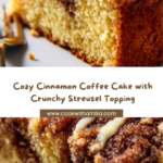Cozy Cinnamon Coffee Cake Recipe