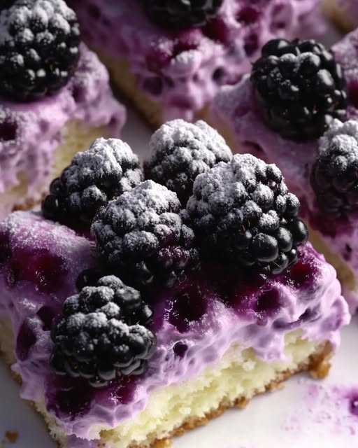 Blackberry Sponge Cake Recipe