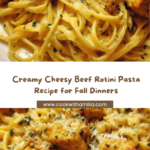 Ground Beef Rotini in Creamy Tomato Velveeta Cheese Sauce Recipe