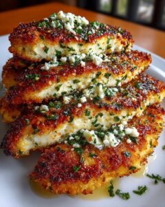 mon Feta Chicken Cutlets with Herb Crust Recipe