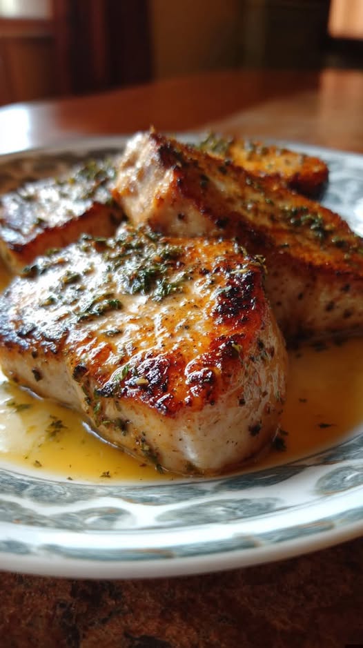 Golden Parmesan Pork Chops Recipe