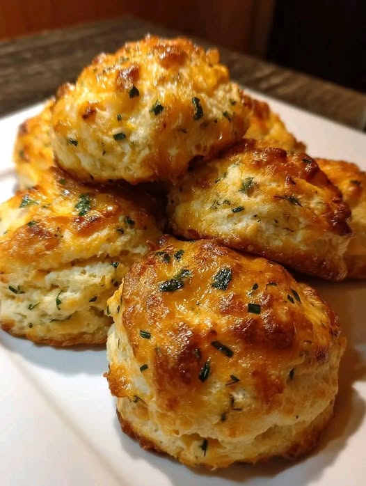 Cheddar & Chive Protein Biscuits Recipe