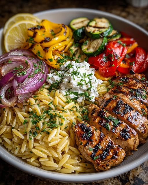 ith Grilled Veggies & Lemon Whipped Feta Recipe