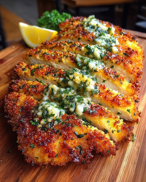 mon Feta Chicken Cutlets with Herb Crust Recipe