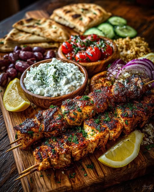 laki Grazing Board with Whipped Feta Dip Recipe