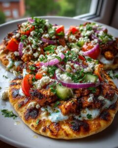 cken Flatbread with Hot Honey Feta Cream Recipe