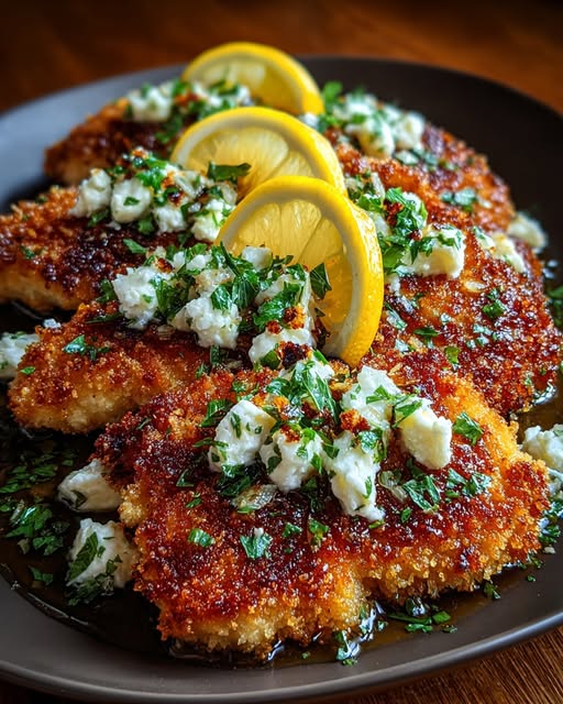 Chicken Cutlets with Italian Herb Crust Recipe