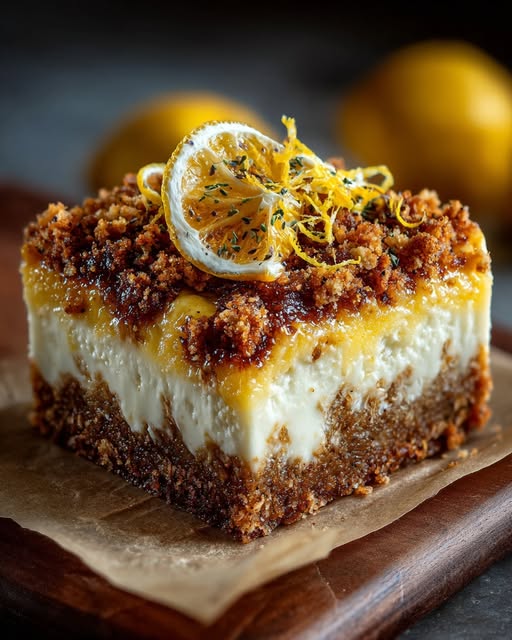 ek Yogurt Bars with Almond Crumble Crust Recipe