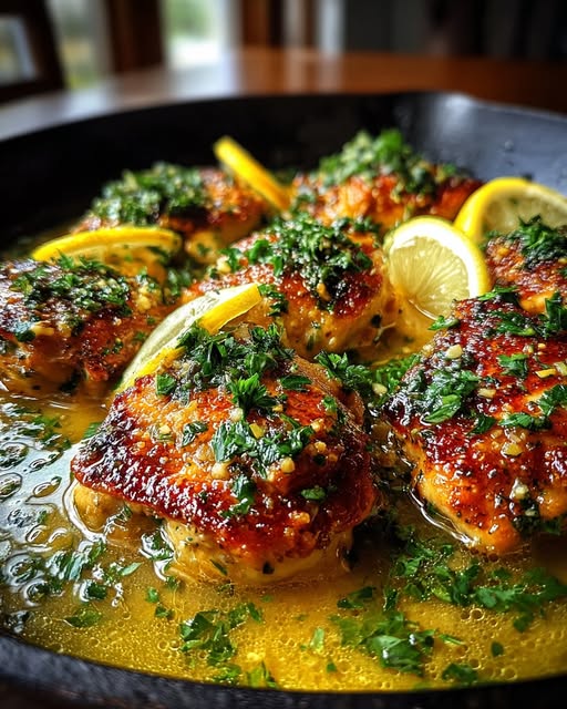 Juicy Lemon Butter Chicken Skillet (Ready in 20 Minutes!) Recipe