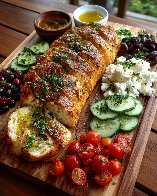 ad and Feta Board with Olive Oil Drizzle Recipe 3 ad and Feta Board with Olive Oil Drizzle Recipe - Recipe Image