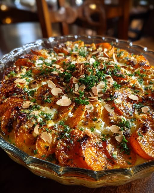 Remove the baked vegetables from the oven Recipe