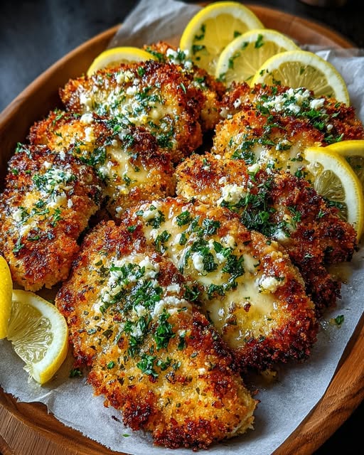 mon Feta Chicken Cutlets with Herb Crust Recipe