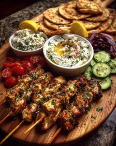 laki Grazing Board with Whipped Feta Dip Recipe