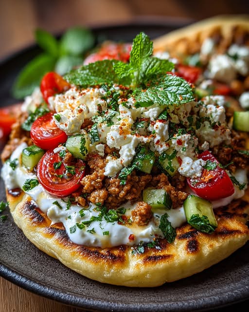 with Hot Honey Feta Cream & Fresh Herbs Recipe