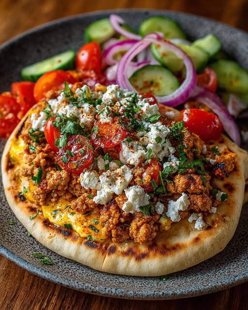 ken Pita with Chili Hot Honey Feta Cream Recipe 3 ken Pita with Chili Hot Honey Feta Cream Recipe - Recipe Image