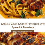 Cajun Chicken Fettuccine in Parmesan Cream Sauce Recipe