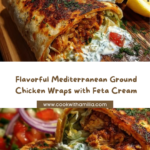 en Wrap with Dill Lemon Honey Feta Cream Recipe