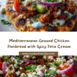 cken Flatbread with Hot Honey Feta Cream Recipe