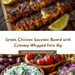 laki Grazing Board with Whipped Feta Dip Recipe