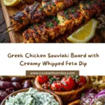 laki Grazing Board with Whipped Feta Dip Recipe