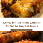 Cheesy Beef and Potato Casserole Recipe
