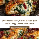Chicken Pita with Garlic Yogurt Drizzle Recipe