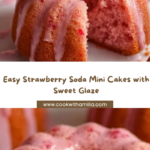 Strawberry Soda Mini Cakes Recipe