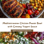 Power Bowl with Yogurt Goat Cheese Sauce Recipe