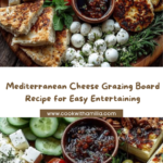 Mediterranean Cheese Grazing Board – Easy Appetizer Recipe