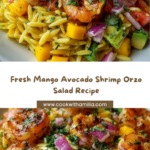 Mango Avocado Shrimp Orzo Recipe