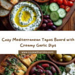 Mediterranean Tapas Board with Garlic Dips Recipe