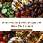Mediterranean Burrata and Pita Platter Recipe