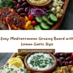 Mediterranean Chicken Power Bowl with Yogurt Feta Sauce Recipe