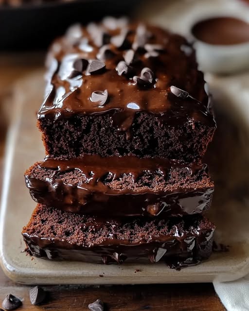 Hot Fudge Brownie Bread Recipe