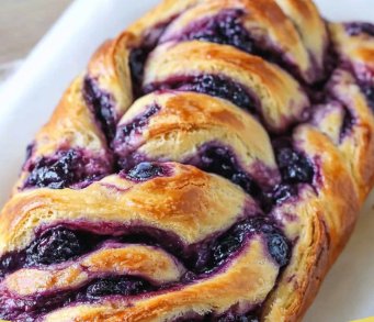 Blueberry Cream Cheese Babka Recipe 2 Blueberry Cream Cheese Babka Recipe - Recipe Image