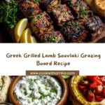 Greek Grilled Lamb Souvlaki Grazing Board Recipe