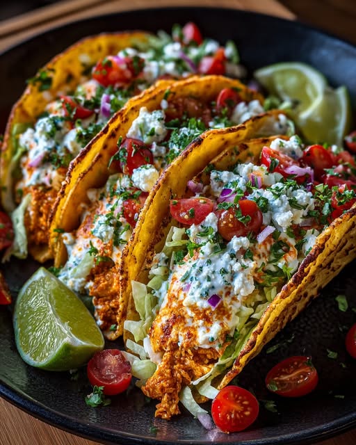 Creamy Cottage Cheese Chicken Smash Tacos with Crispy Edges Recipe 3 Creamy Cottage Cheese Chicken Smash Tacos with Crispy Edges Recipe - Recipe Image