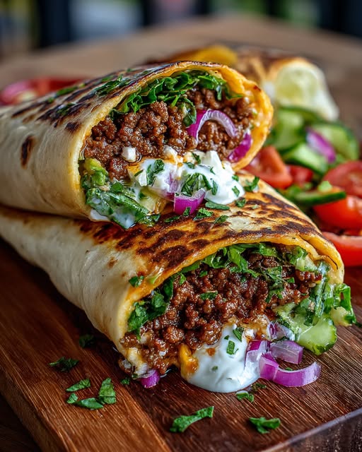 ef Wrap with Garlic Hot Honey Feta Cream Recipe 3 ef Wrap with Garlic Hot Honey Feta Cream Recipe - Recipe Image