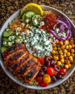 Power Bowl with Yogurt Goat Cheese Sauce Recipe