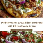 Flatbread with Dill Hot Honey Feta Cream Recipe