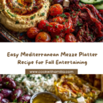 vlaki Mezze Board with Garlic Yogurt Dip Recipe